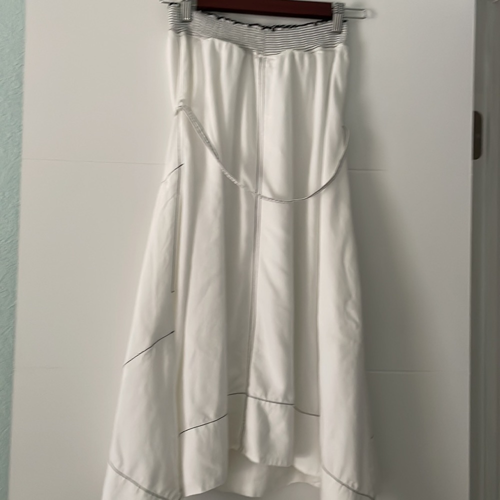 Anthropologie Mischa by Tracy Reece strapless beachy asymmetrical Hem Sun Dress - Picture 10 of 10